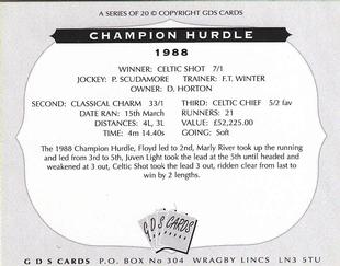2000 GDS Cards Champion Hurdle #1988 Celtic Shot Back